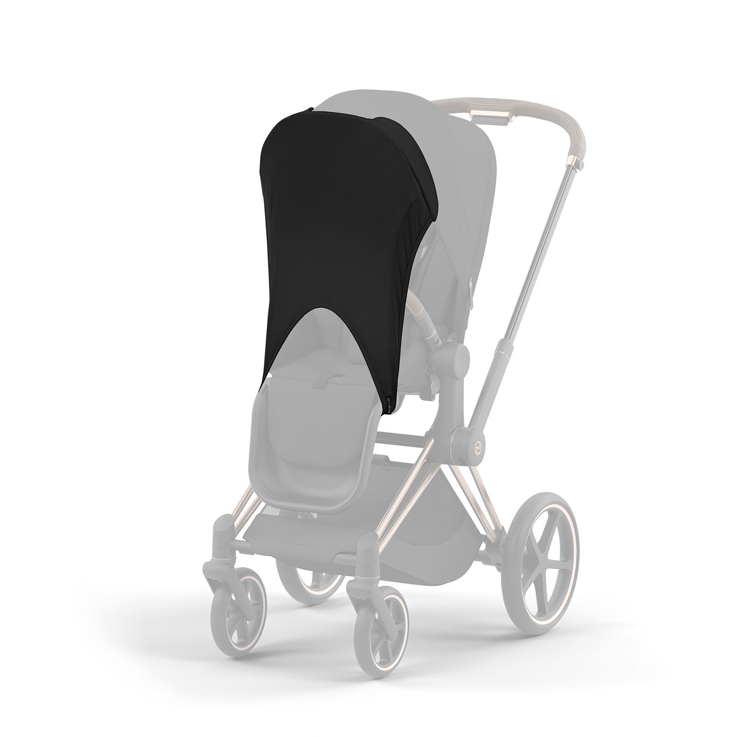 Platinum Solskydd För Barnvagn - Black Cybex