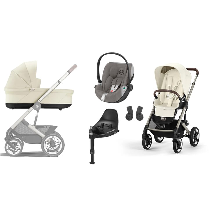 Talos S Lux Duovagn 2023 + Cloud Z2 + Basenhet Z2 Cybex