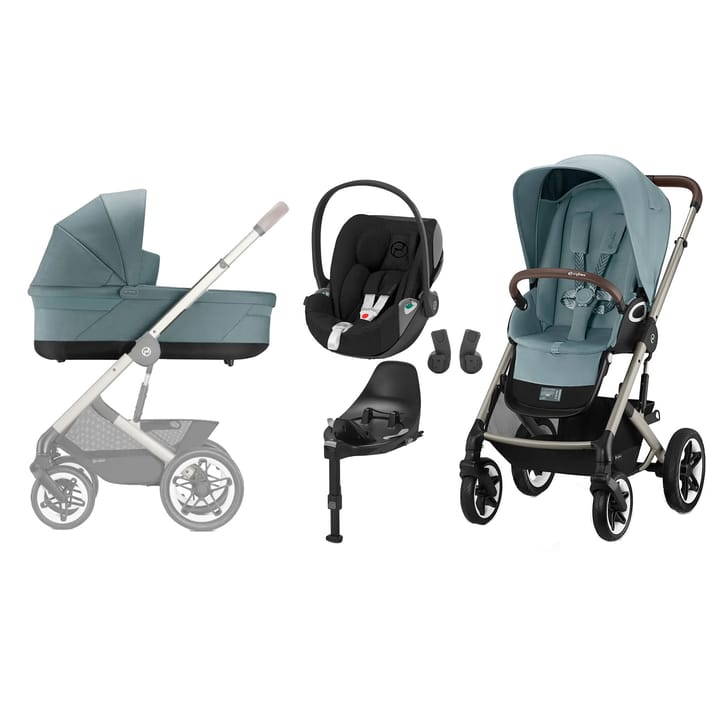 Talos S Lux Duovagn 2023 + Cloud Z2 + Basenhet Z2 Cybex