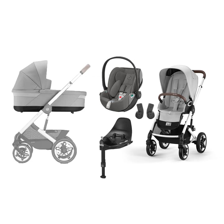 Talos S Lux Duovagn 2023 + Cloud Z2 + Basenhet Z2 Cybex