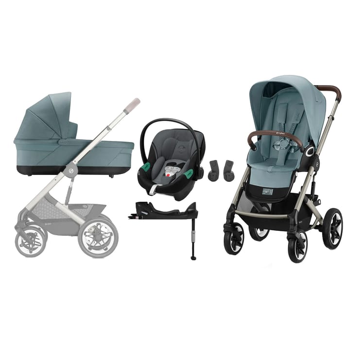 Talos S Duovagn 2023 + Aton S2 + Basenhet One Cybex