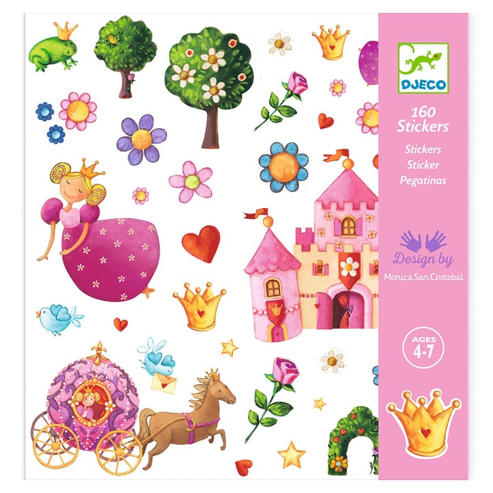 Klistermärken - Princess Djeco