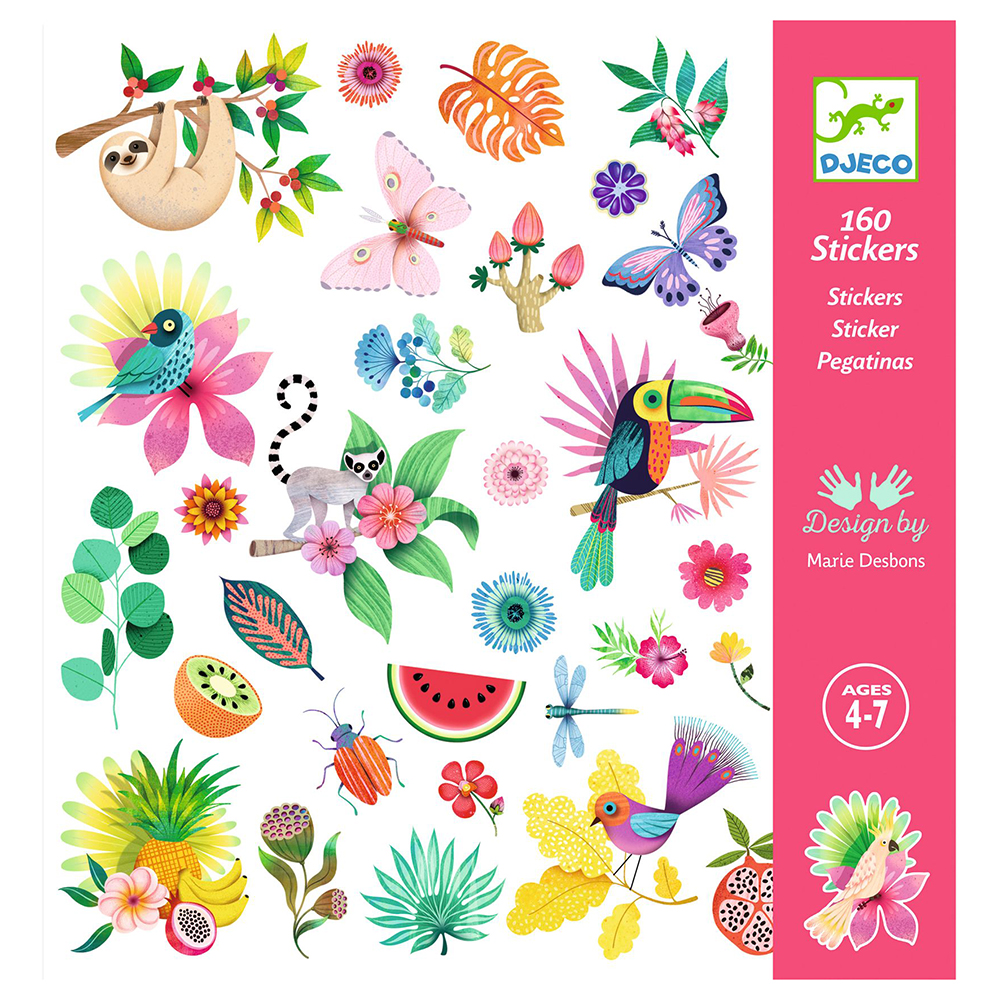 Product Image for Djeco  Klistermärken, Paradise - BabyWorld