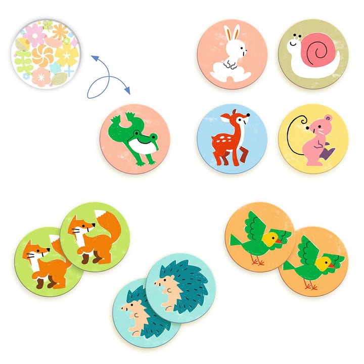 Memory Little Friends Djeco