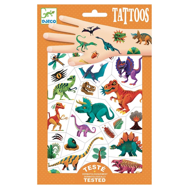 Tatueringar Dinosaurier Djeco