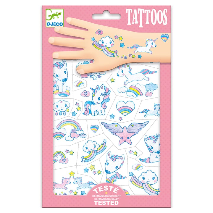 Tatueringar Enhörningar Djeco