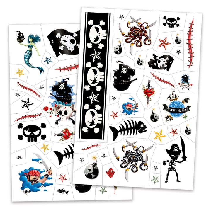 Tatueringar Pirater Djeco
