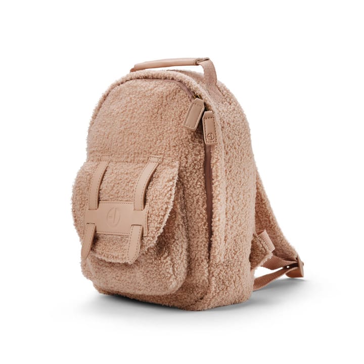 Backpack Mini Ryggsäck - Pink Bouclé