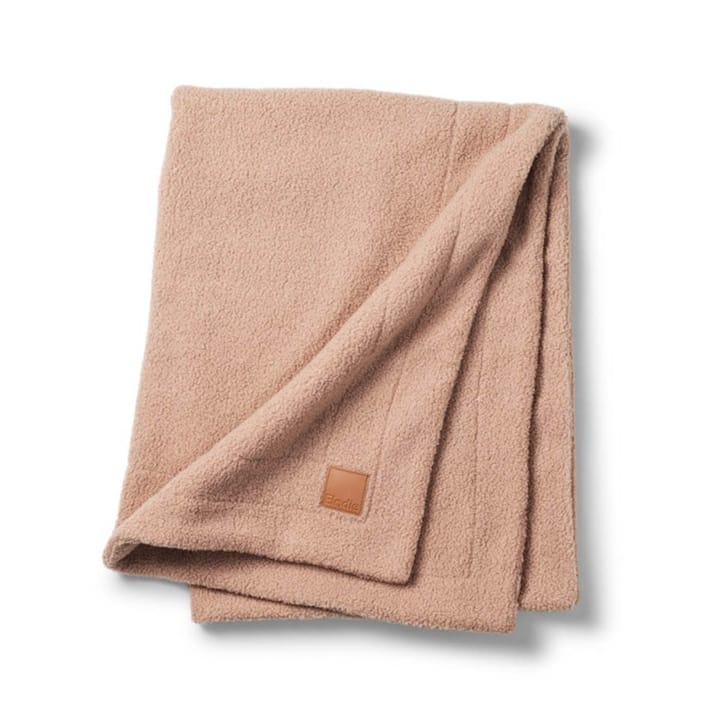 Pärlsammetsfilt - Pink Bouclé