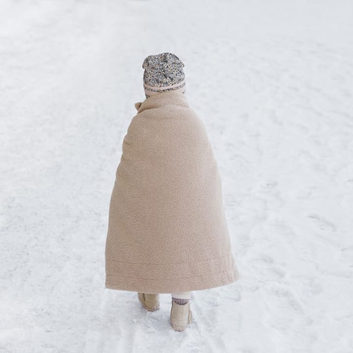 Pärlsammetsfilt - Pink Bouclé Elodie