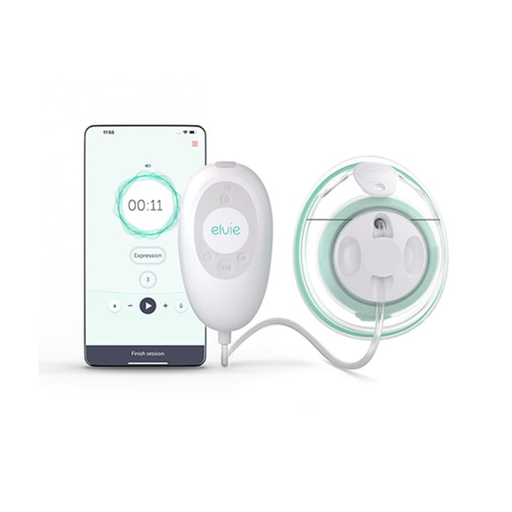 Bröstpump Stride Single - White Elvie
