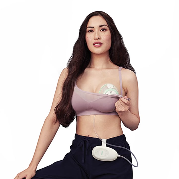 Bröstpump Stride Single - White Elvie
