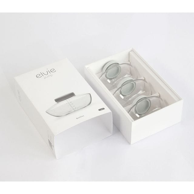 Flaskor Till Elvie Pump 3-pack - White Elvie