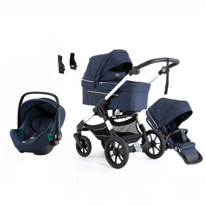 NXT90 (2023) Duovagn + Adapter + Britax Baby-safe 3 Emmaljunga