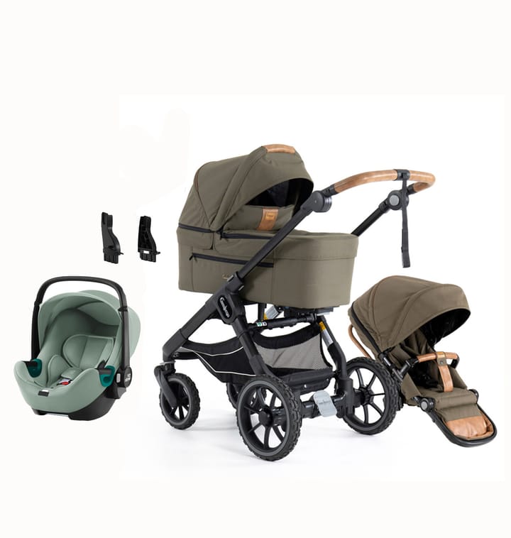 NXT90 (2023) Duovagn + Adapter + Britax Baby-safe 3 Emmaljunga