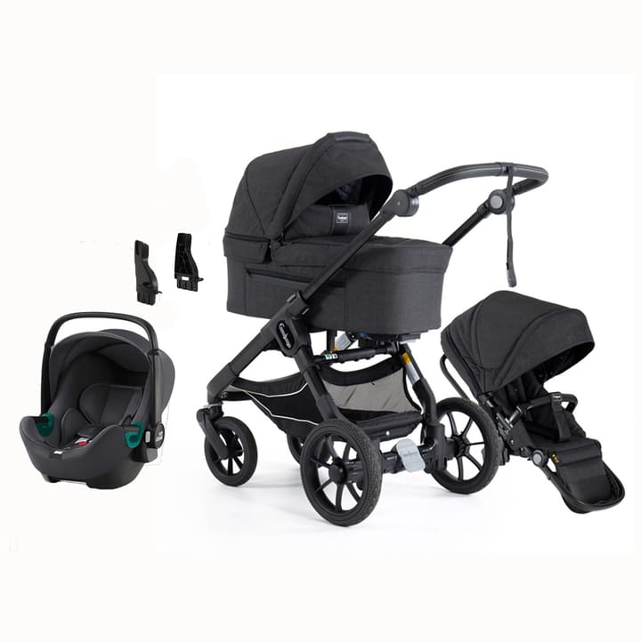 NXT90 (2023) Duovagn + Adapter + Britax Baby-safe 3 Emmaljunga
