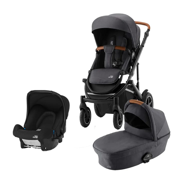 Smile 4 Sittdel + Liggdel + Britax Baby-Safe Babyskydd Britax