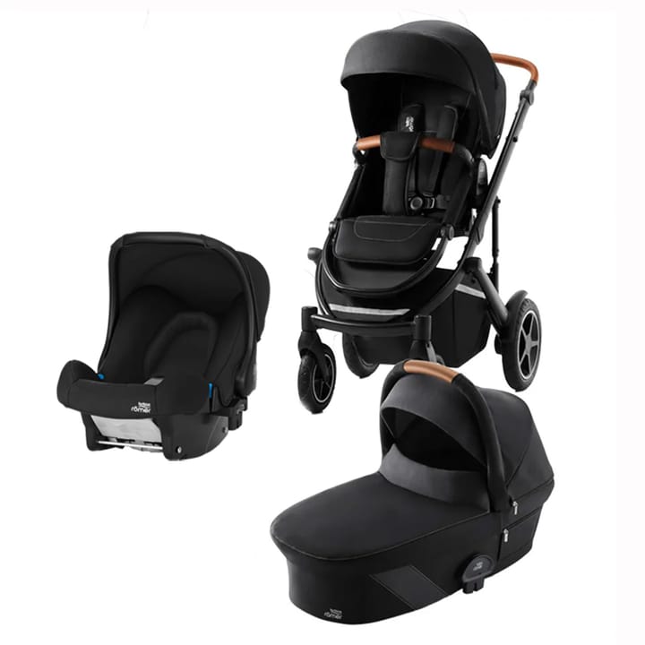 Smile 4 Sittdel + Liggdel + Britax Baby-Safe Babyskydd Britax