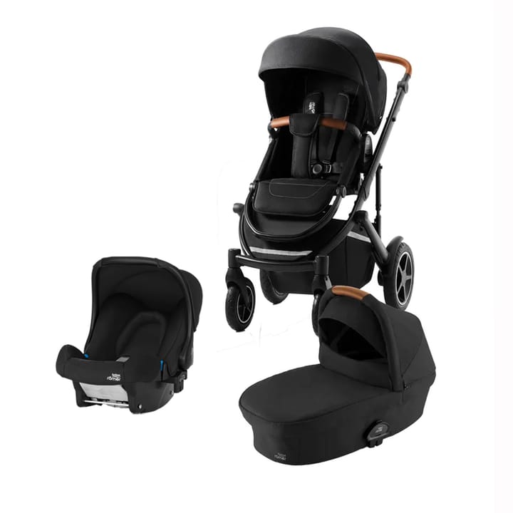 Smile 4 Sittdel + Liggdel + Britax Baby-Safe Babyskydd Britax