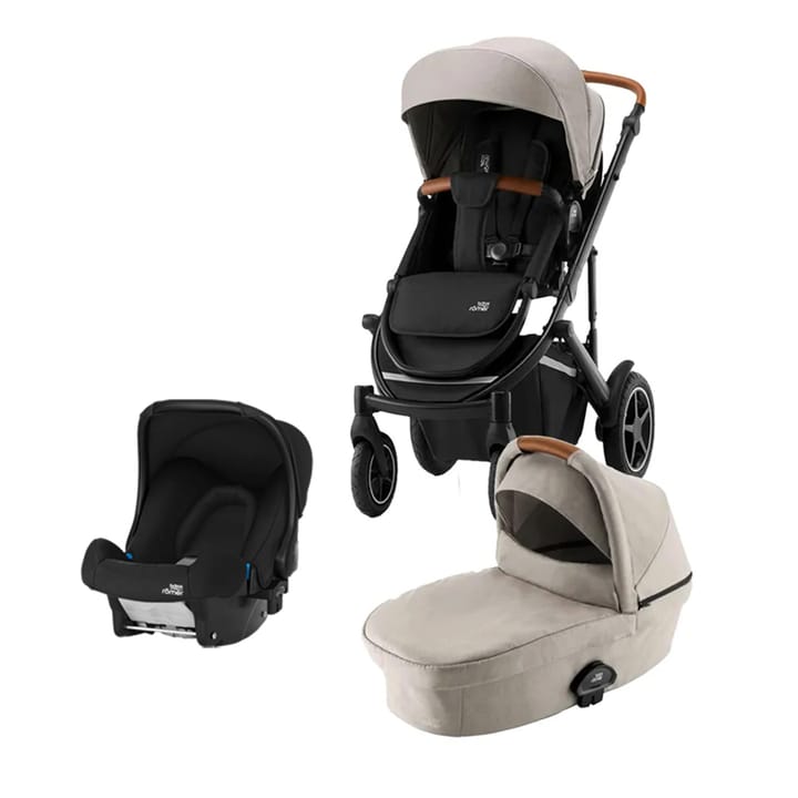 Smile 4 Sittdel + Liggdel + Britax Baby-Safe Babyskydd Britax