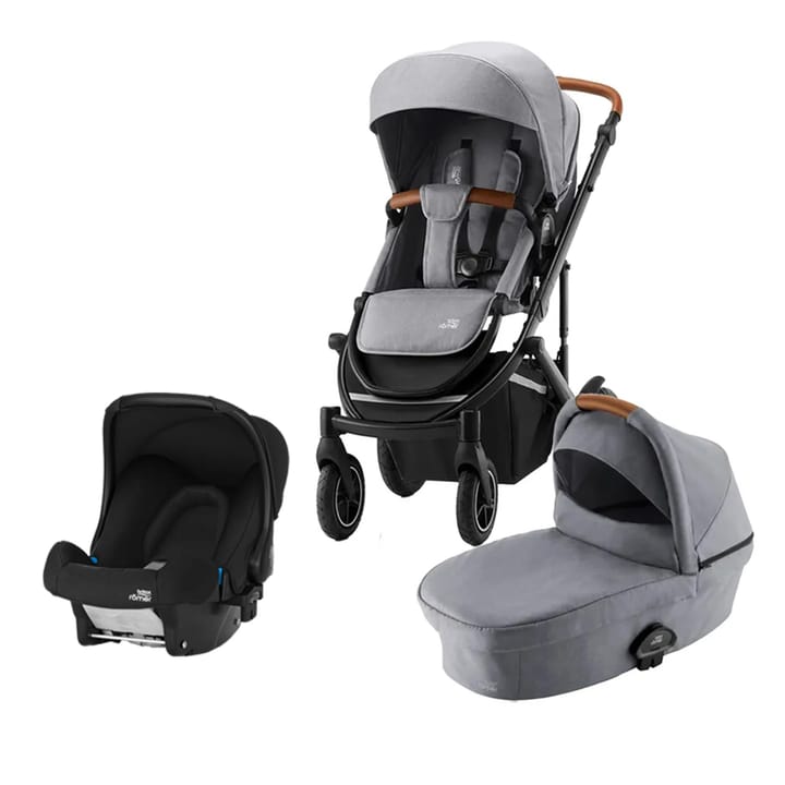 Smile 4 Sittdel + Liggdel + Britax Baby-Safe Babyskydd Britax
