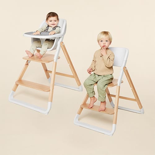 Matstol + Babyset Evolve - Natural Wood Ergobaby