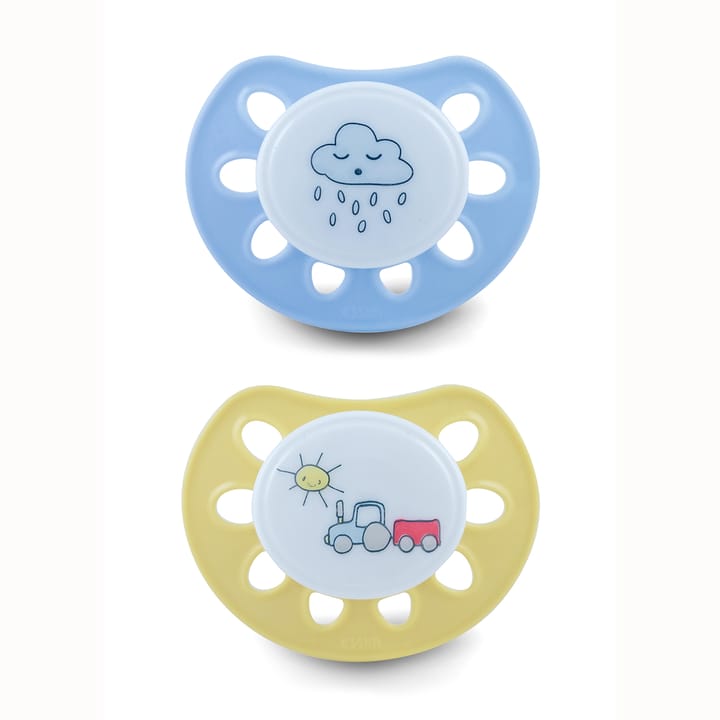Napp Classic Mini Silikon Regnmoln/Traktor 2-pack Esska