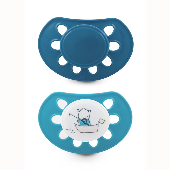 Napp Classic Silikon Bollis Fiskar/Blå 2-pack Esska
