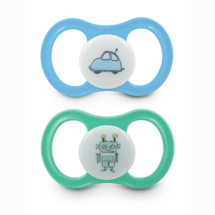 Napp Glow Happy Bil/Robot 2-pack Esska
