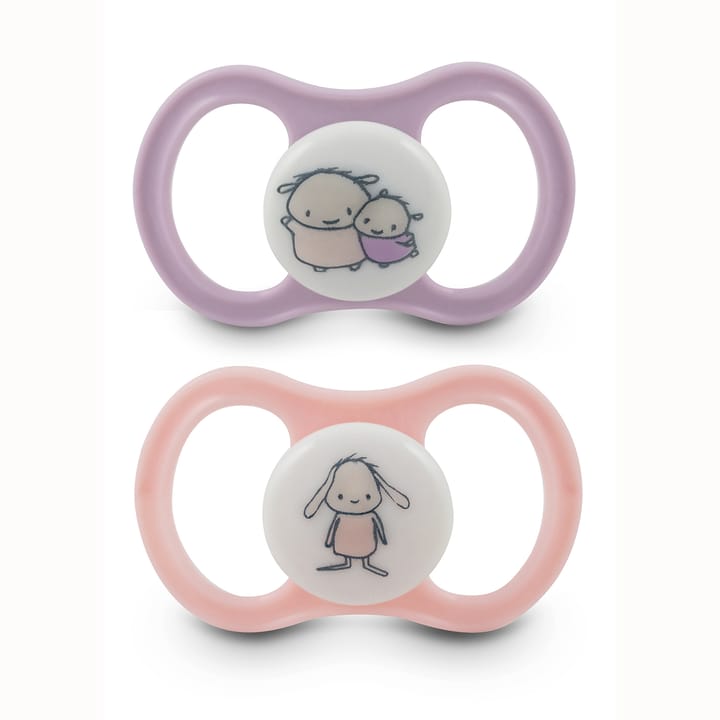 Napp Glow Happy Kram/Hoppis 2-pack Esska