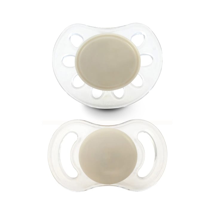 Napp Newborn Silikon 2-pack - OffWhite Esska