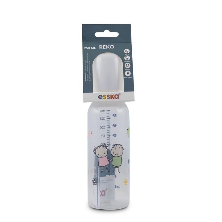 Nappflaska Reko 250ml Vit Kanin Esska