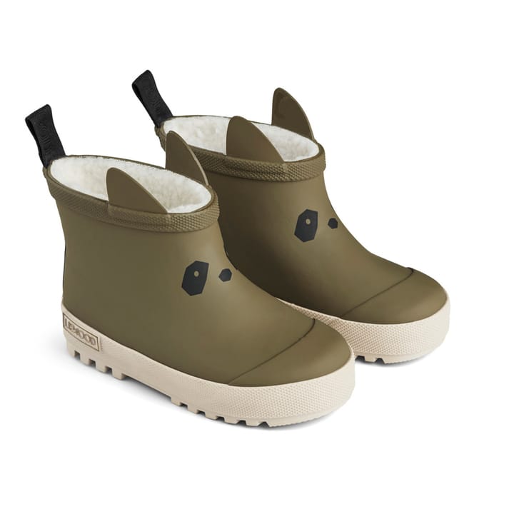 Jesse Fodrade Gummistövlar - Khaki Sandy Mix Liewood
