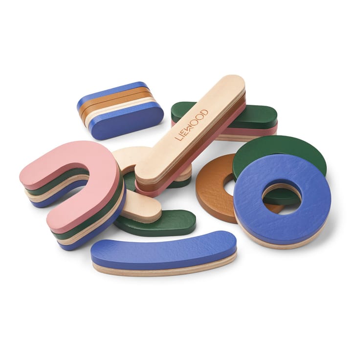Jota Magnetiska Siffror - Eden Multi Mix Liewood