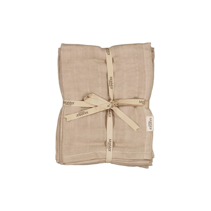 Muslinfilt 2-pack Ada - Grey Sand MarMar Copenhagen