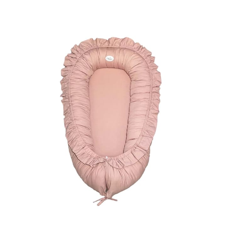 Babynest Med Volang - Vintage Pink