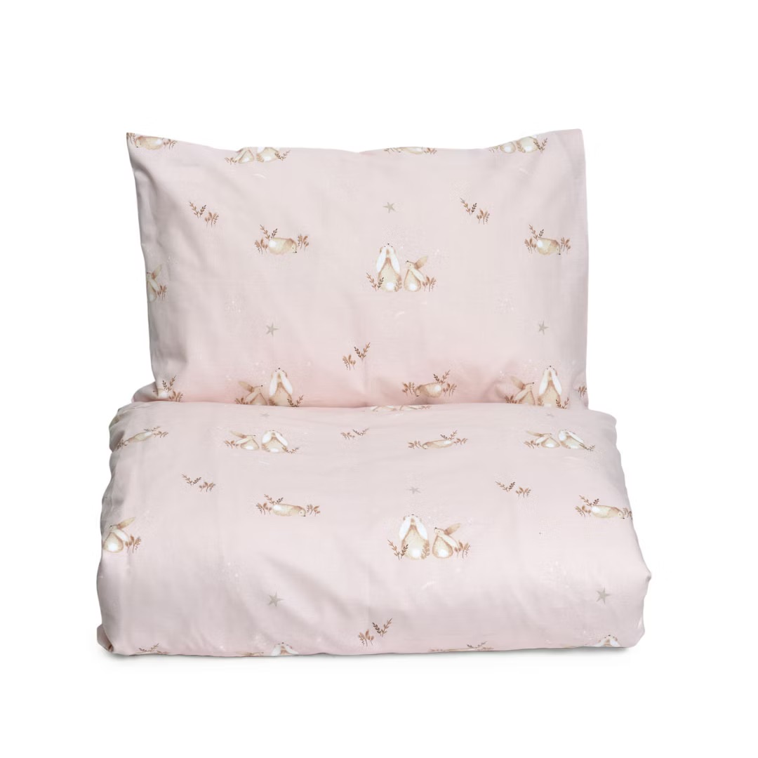 Mini Dreams Påslakan Bunny Vagn/vagga Rosa