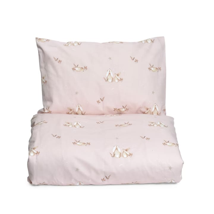 Påslakan Bunny Vagn/vagga - Rosa Mini Dreams