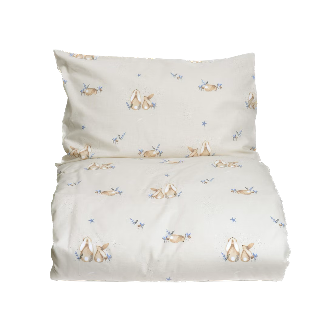 Product Image for Mini Dreams  Påslakan Bunny Vagn/vagga, Sand - BabyWorld