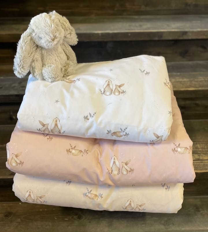 Påslakan Bunny Vagn/vagga - Sand Mini Dreams