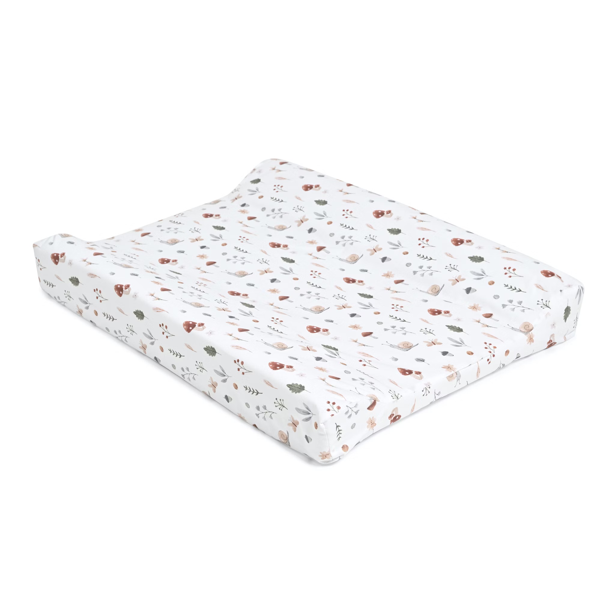 Product Image for Mini Dreams  Skötbädd Med Kant, Vit/Lilla Snigel - BabyWorld