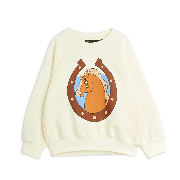 AW22 Horses Sp Sweatshirt - Vit Mini Rodini