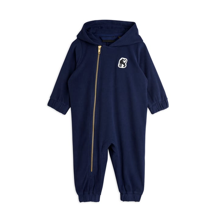 AW22 MicroFleece Jumpsuit - Mörkblå Mini Rodini