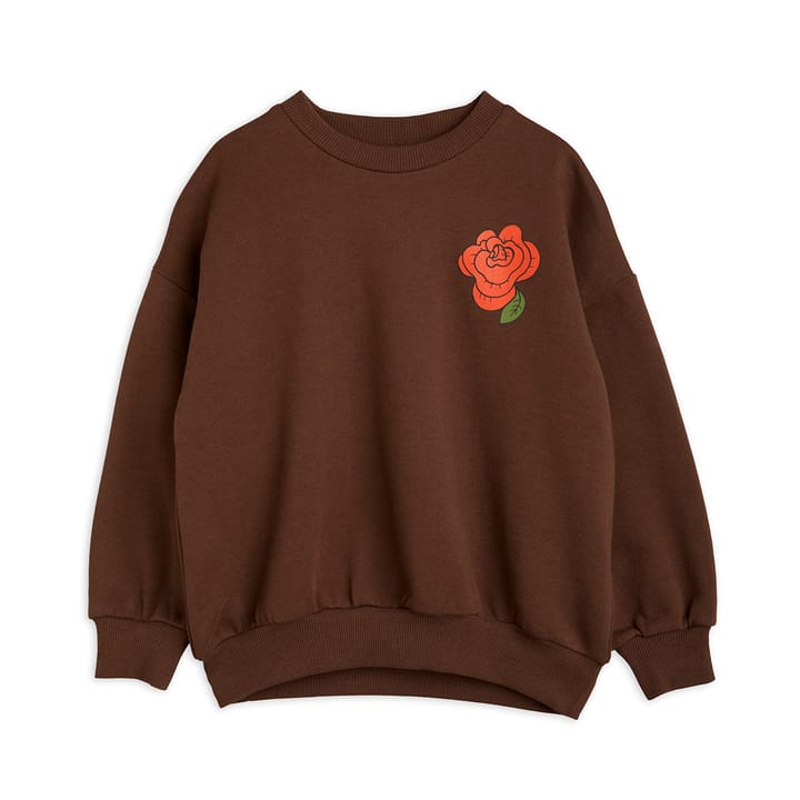 AW22 Roses Sp Sweatshirt - Brun Mini Rodini