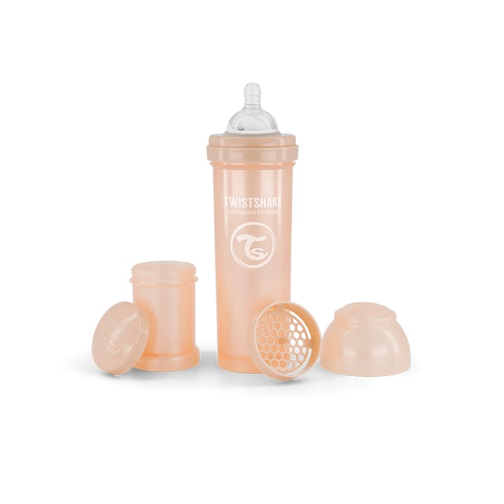 Nappflaska Anti Colic 330ml Pearl - Champagne Twistshake
