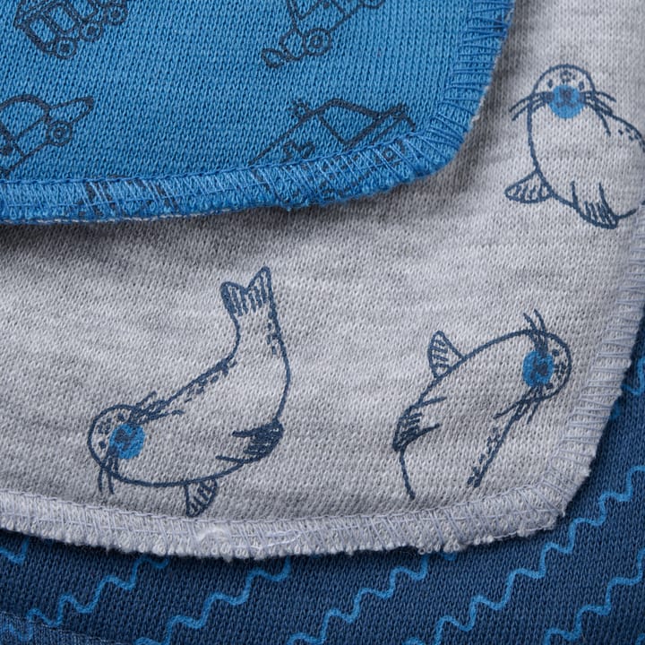 Bandana Mönstrad Dregglis 3-pack - Blue Mix Pippi