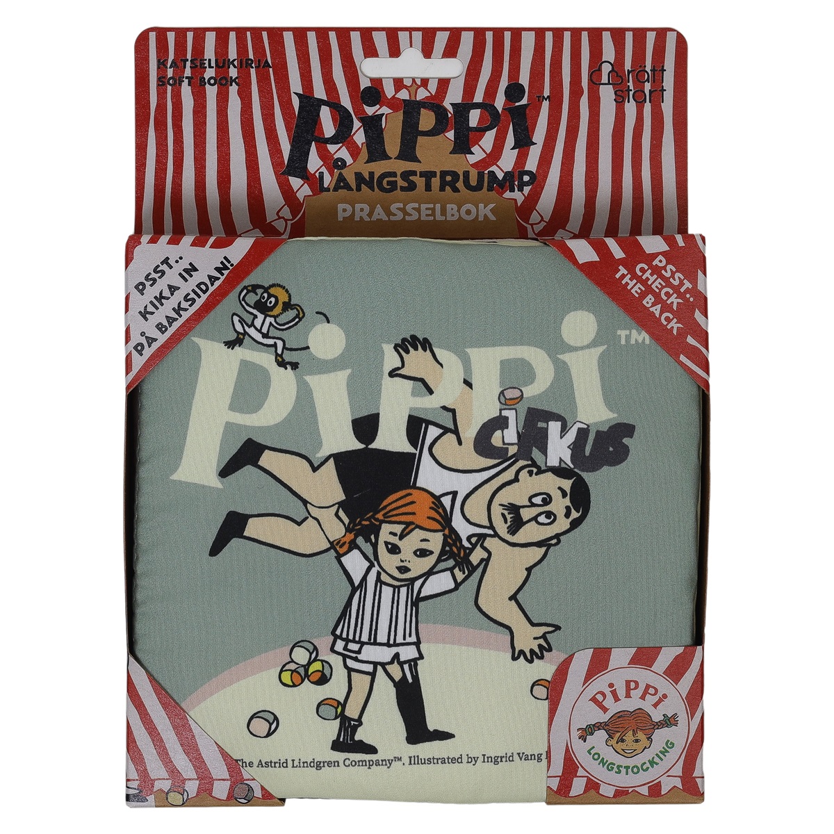 Product Image for Rätt Start  Prasselbok Pippi Cirkus - BabyWorld