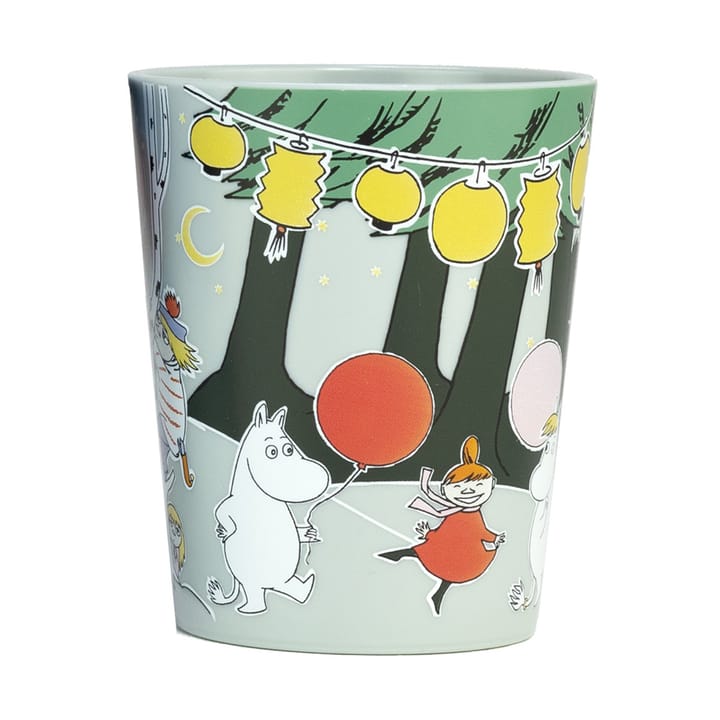 Tumblermugg - Mumin Festligheter Green Rätt Start