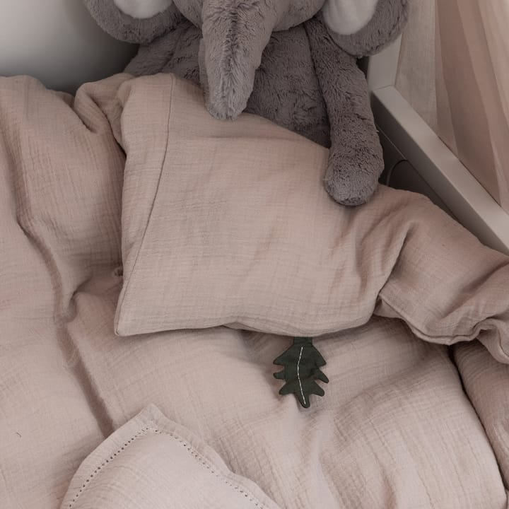 Bäddset Spjälsäng - Seabreeze Beige Sebra