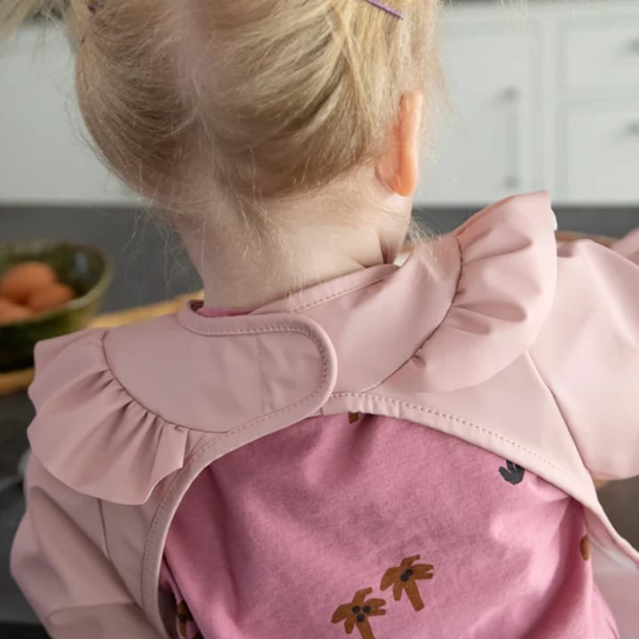 Långärmad Haklapp - Pink Sebra